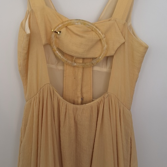 Cult Gaia Yellow Midi - Picture 4 of 5